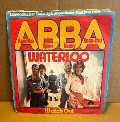 Abba waterloo single - waterloo, 7"