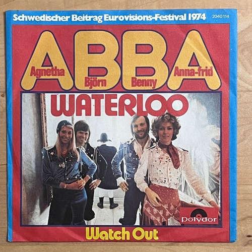Vinyl single abba - vinyl, single: