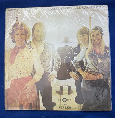 Abba waterloo vinyl 1976 - abba, lp
