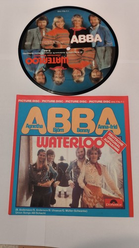 Abba waterloo picture disc - abba,